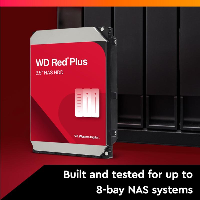 HD Western Digital WD Red Plus 4TB - 3,5